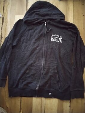Rogue Dead Guy Ale Black Zip Hoodie